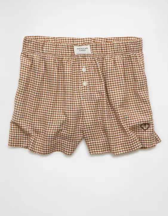 AE Flannel Boxer Sleep Short - Image 3