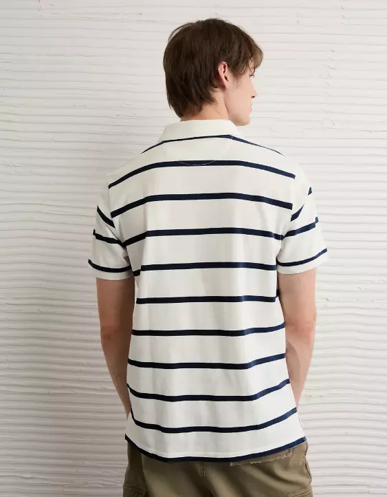 AE Striped Polo Shirt - Image 2
