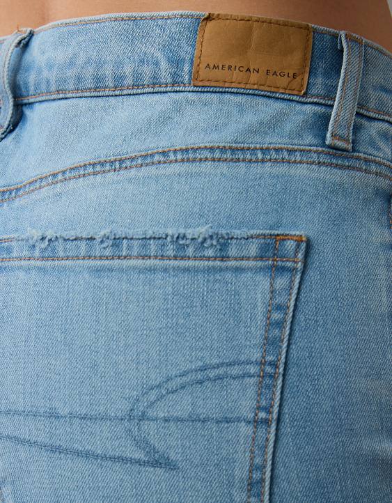 AE Stretch High-Waisted Stovepipe Cuffed Jean - Image 6