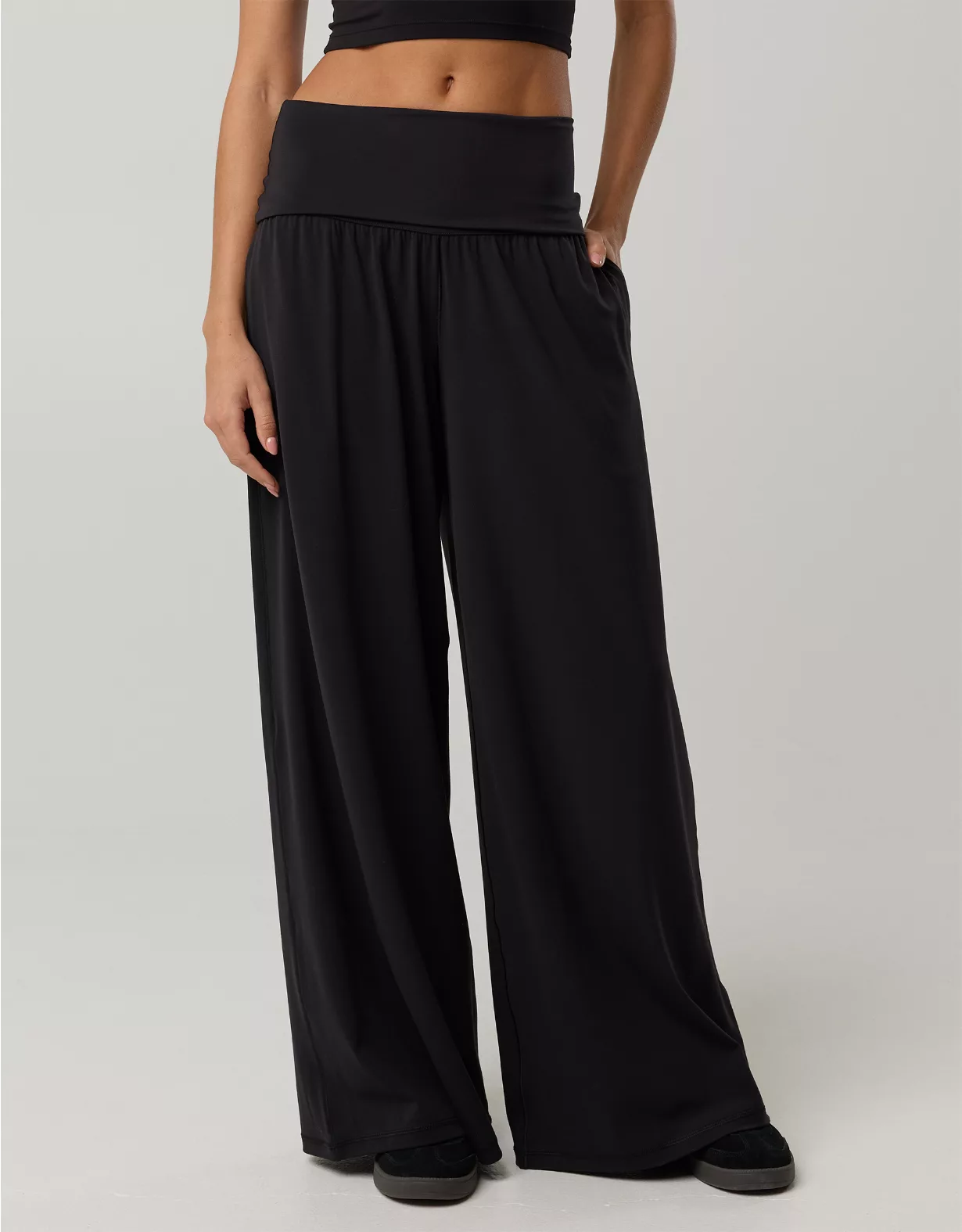 OFFLINE By Aerie Real Me Foldover Super Wide Leg Pant