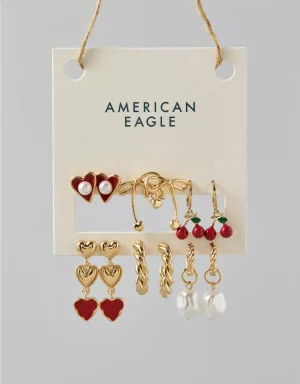 AE Valentine's Day Earrings 6-Pack