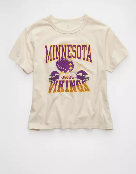 NFL Ex-Boyfriend Minnesota Vikings Graphic T-Shirt - Image 3