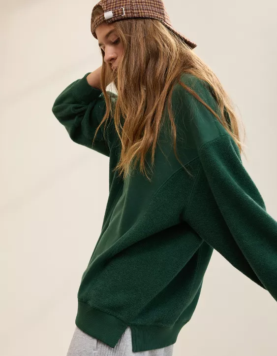 Aerie Très Chic Chenille Sweatshirt - Image 5