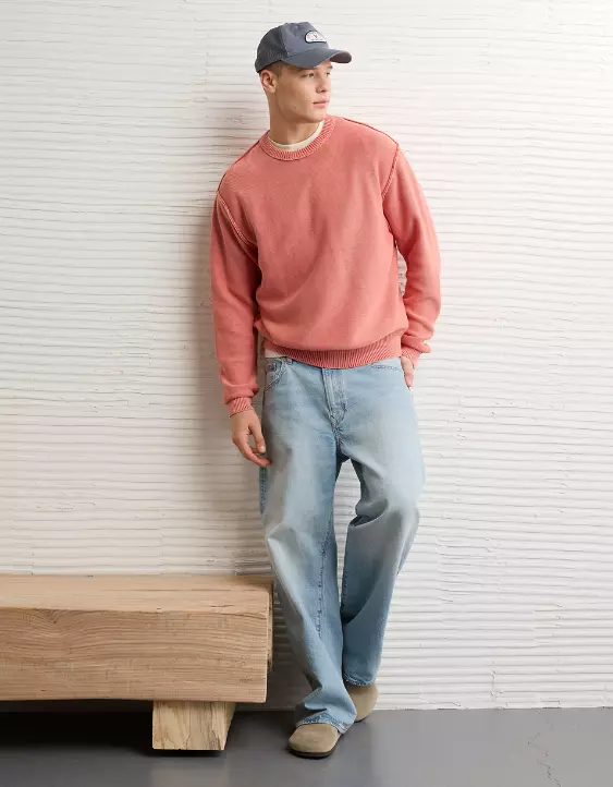 AE Washed Reverse Sweater - Image 5