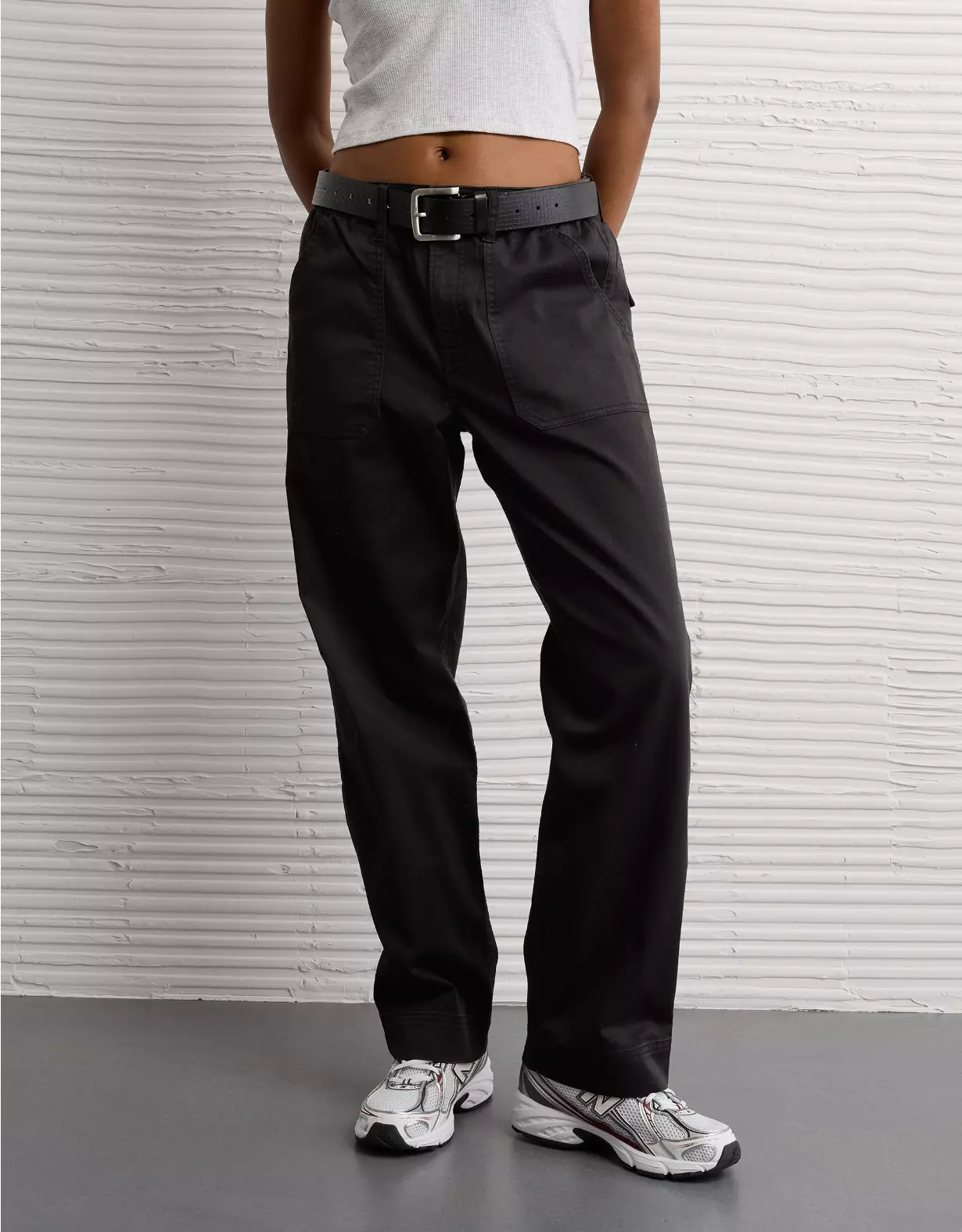 AE Stretch Low-Rise Baggy Utility Pant