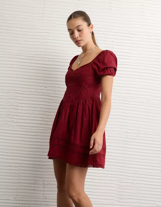 AE Bella Puff Sleeve Mini Dress - Image 5