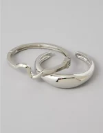 AEO Wave Hinge Bracelet 2-Pack