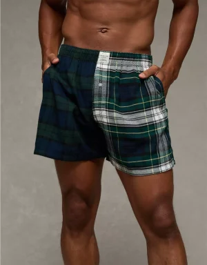 AEO Plaid Stretch Boxer Short