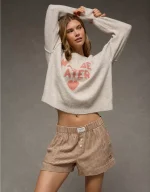 AE Flannel Boxer Sleep Short