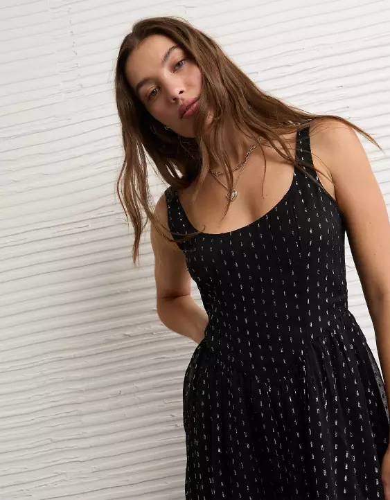 AE Sparkle Bubble Mini Dress - Image 6