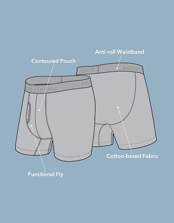 AEO Men's Valentine's Day 6" Classic Boxer Brief - Image 6