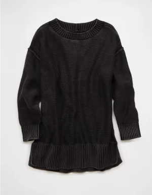 AE Boat Neck Sweater Mini Dress