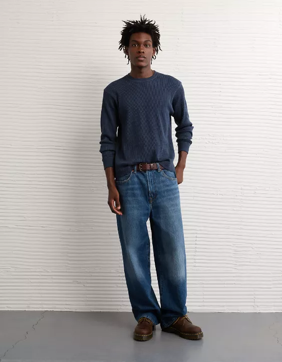 AE Cozy Waffle Thermal T-Shirt - Image 5