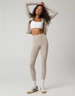 OFFLINE By Aerie Real Me XTRA High Waisted Ribbed Legging