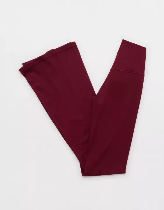 OFFLINE By Aerie Real Me High Waisted Crossover Flare Legging - Image 4