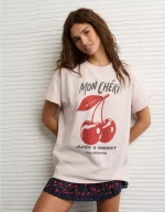 AE Oversized Mon Chérie Graphic T-Shirt