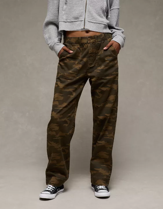 AE Stretch Low-Rise Baggy Utility Pant - Image 2