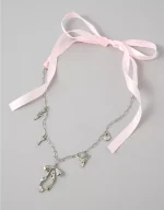 AE Silver Tie-Back Necklace