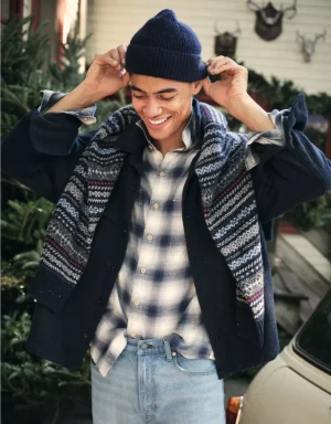 AE Textured Overshirt