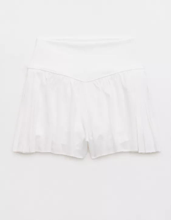 OFFLINE By Aerie Real Me Pleated Flowy Short - Image 3