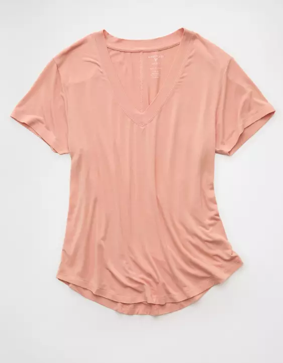 AE Soft & Sexy V-Neck T-Shirt - Image 3