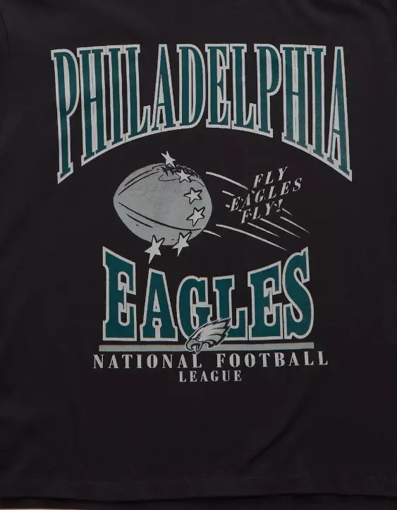 NFL Ex-Boyfriend Philadelphia Eagles Graphic T-Shirt - Image 6