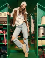 AE Strigid Ripped High-Waisted Stovepipe Jean