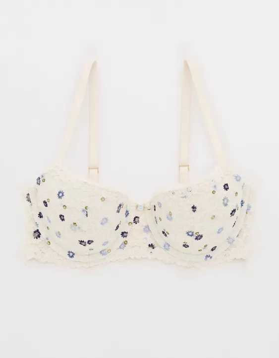 Show Off Vintage Lace Lightly Lined Balconette Bra - Image 3