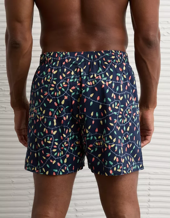 AEO Holiday Lights Stretch Boxer Short - Image 2