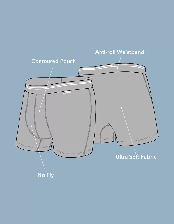 AEO Men's 4.5" Ultra Soft Boxer Brief - Image 6