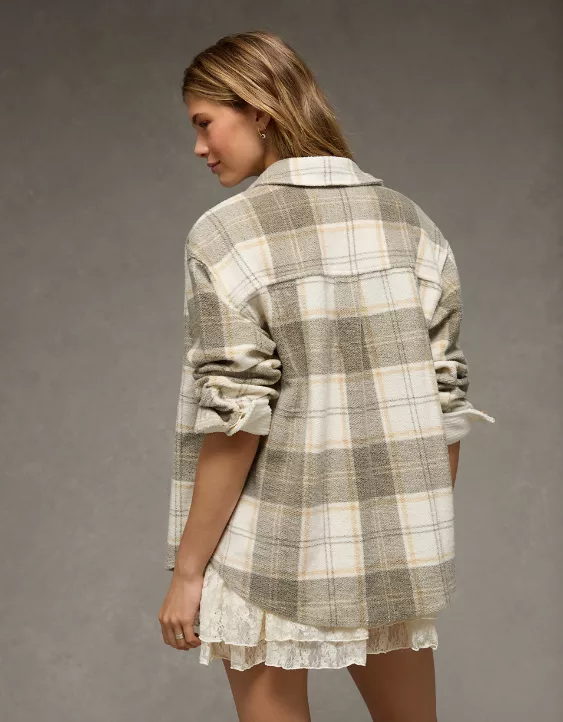 AE Fleece Shacket - Image 2