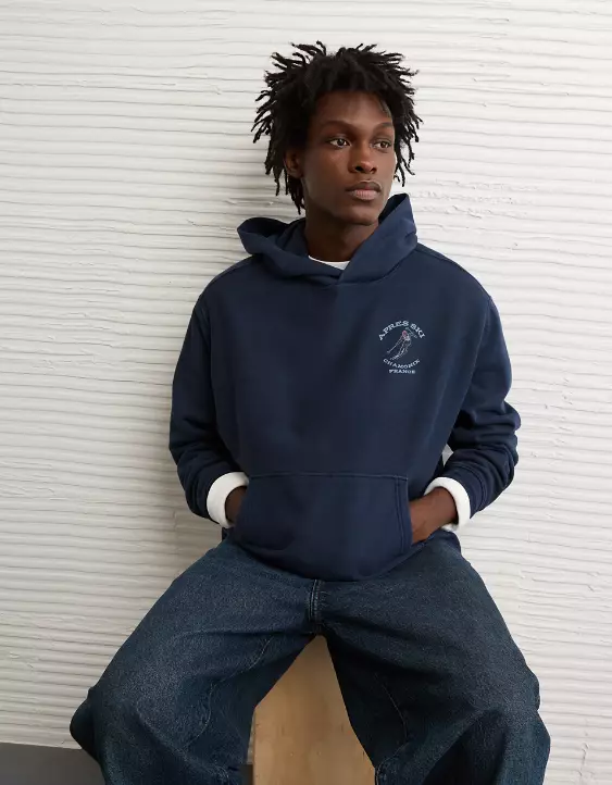 AE Après Ski Graphic Fleece Hoodie - Image 6