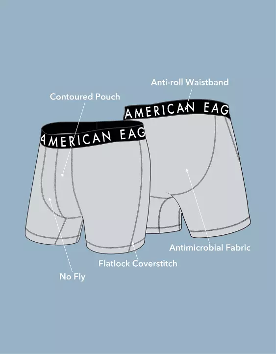 AEO 6" Flex Boxer Brief 5-Pack - Image 3