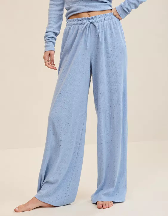 Aerie Off-Duty Pointelle Trouser PJ - Image 5