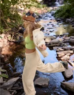 OFFLINE By Aerie Real Me Low Key Longline Sports Bra