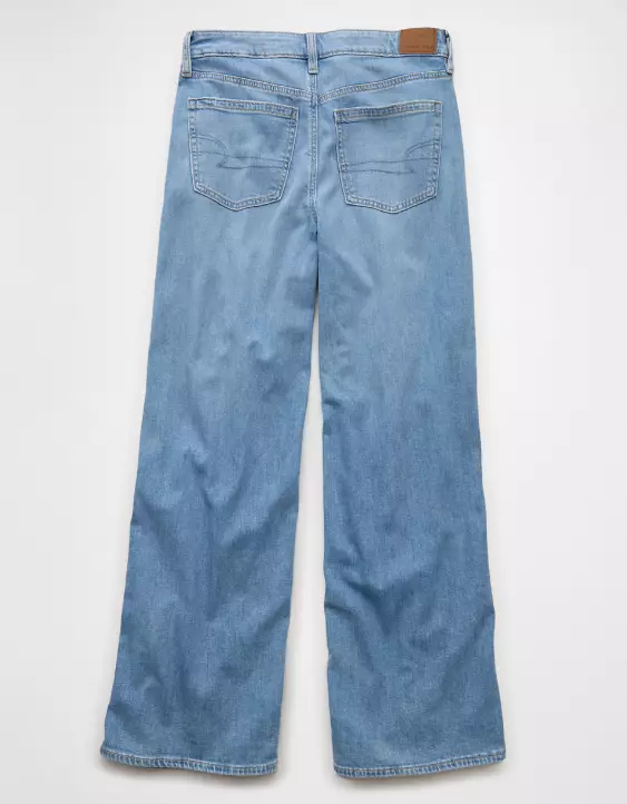 AE Dreamy Drape Stretch Ripped Low-Rise Baggy Wide-Leg Jean - Image 4