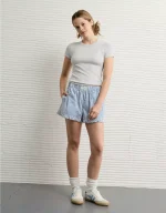 AE Waffle Hey Baby Tee