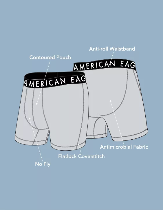 AEO Men's 6" Flex Boxer Brief - Image 6