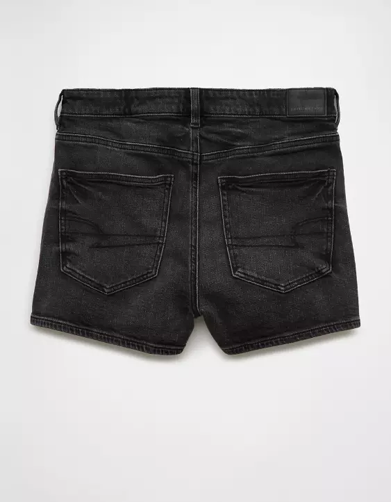 AE Strigid Denim Mom Short - Image 4
