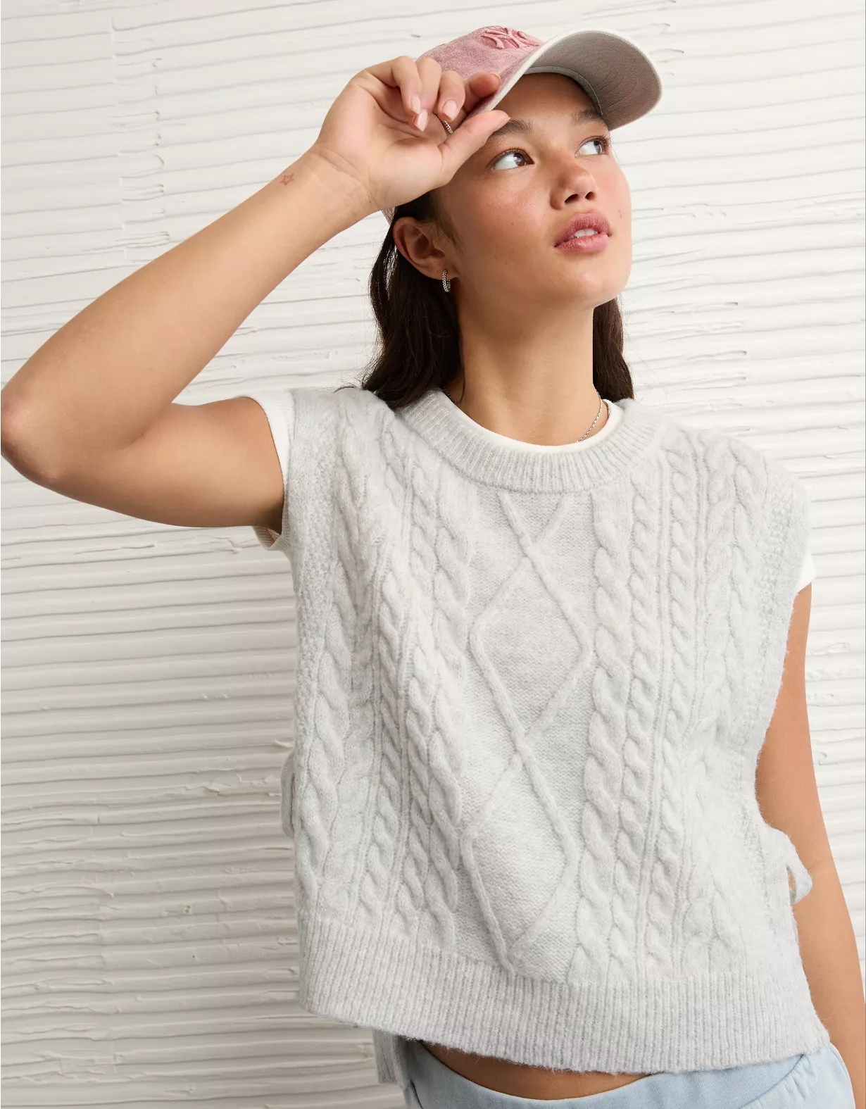 AE Whoa So Soft Side-Tie Vest