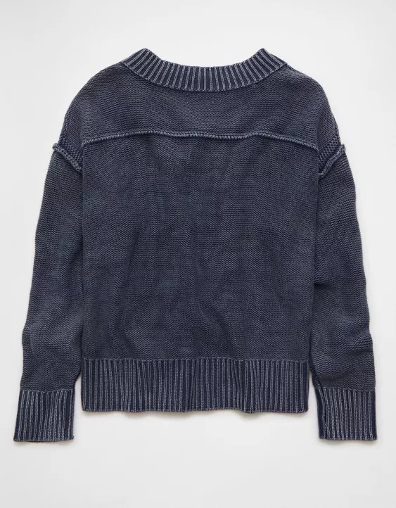 AE Long Weekend V-Neck Sweater - Image 4