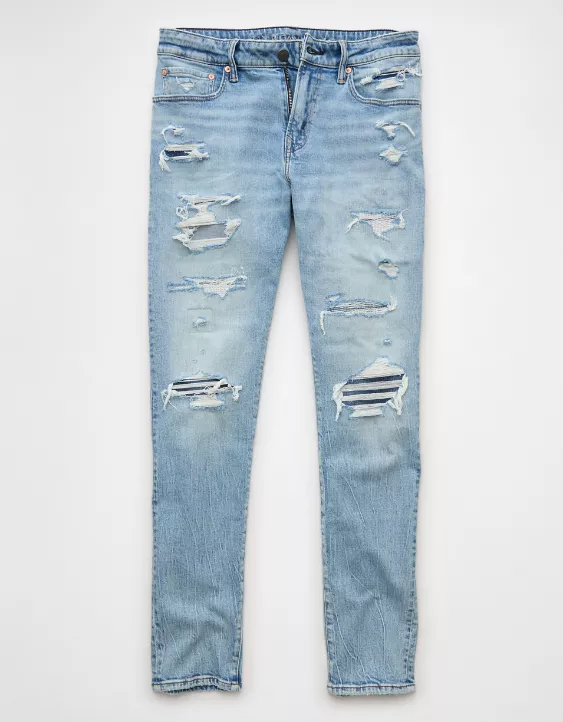 AE AirFlex+ Patched Athletic Fit Jean - Image 3