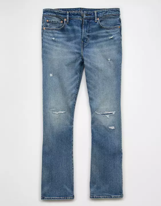 AE EasyFlex Patched Slim Bootcut Jean - Image 3