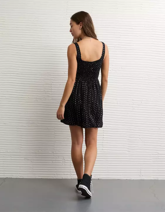 AE Sparkle Bubble Mini Dress - Image 2