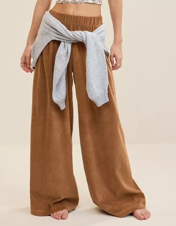 Aerie Velour Trouser - Image 5