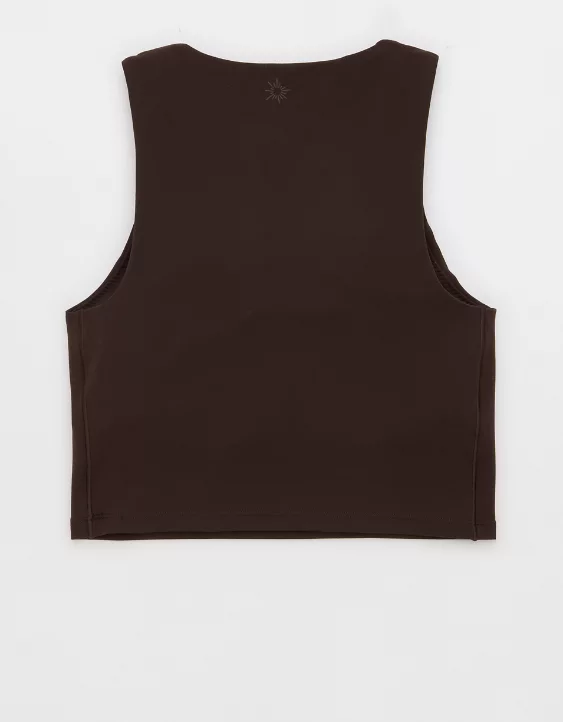 OFFLINE By Aerie Real Me XTRA High Neck Longline Sports Bra - Image 4